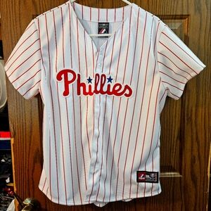 Women's Philadelphia Phillies Jersey. XL  Washed, never worn.